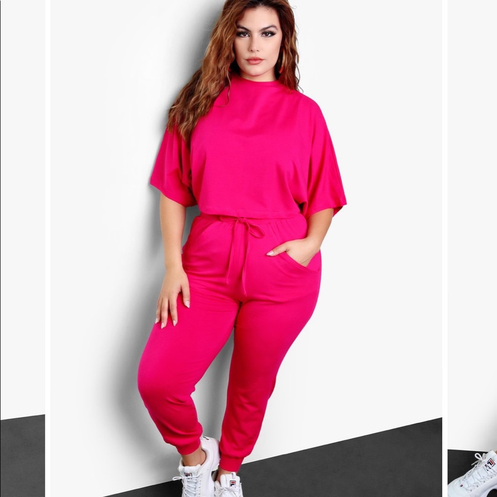 COPY - Jogger Suit Fuchsia Set